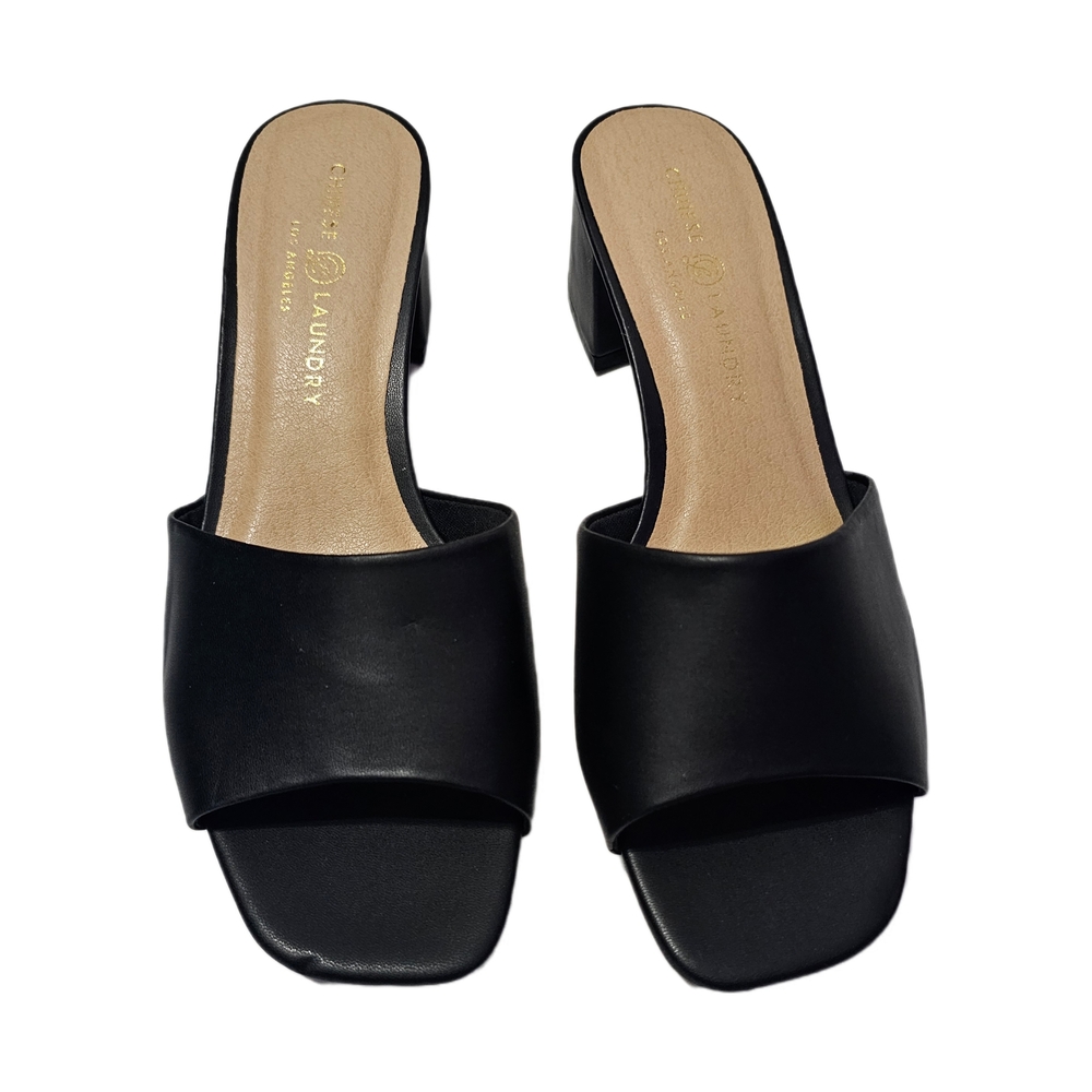 Chinese Laundry Black Women's Slide Sandals Size 9.5